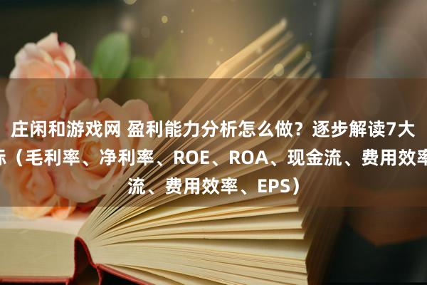 莊閑和游戲網 盈利能力分析怎么做？逐步解讀7大關鍵指標（毛利率、凈利率、ROE、ROA、現金流、費用效率、EPS）